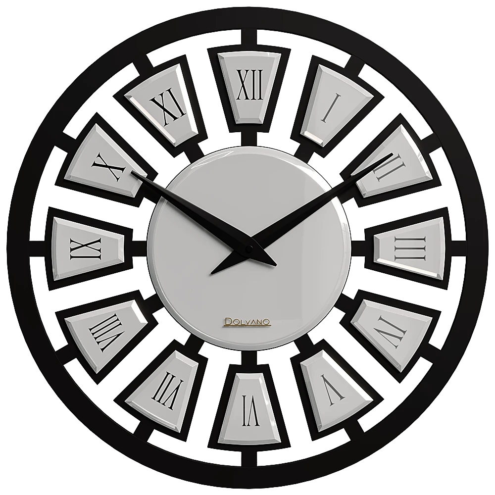 Wall Clock Sparta White