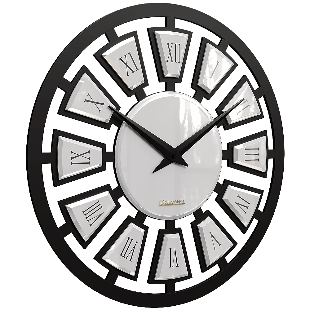 Wall Clock Sparta White (2)
