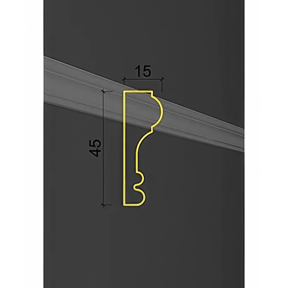 Decorative Plaster Molding Deco Line MQ-01