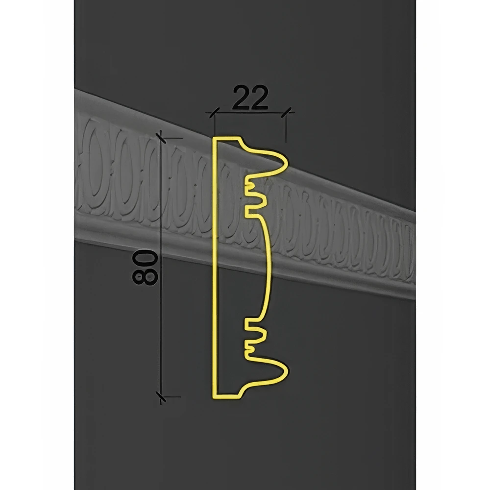 Cornice Decorativa Deco Line MK-18