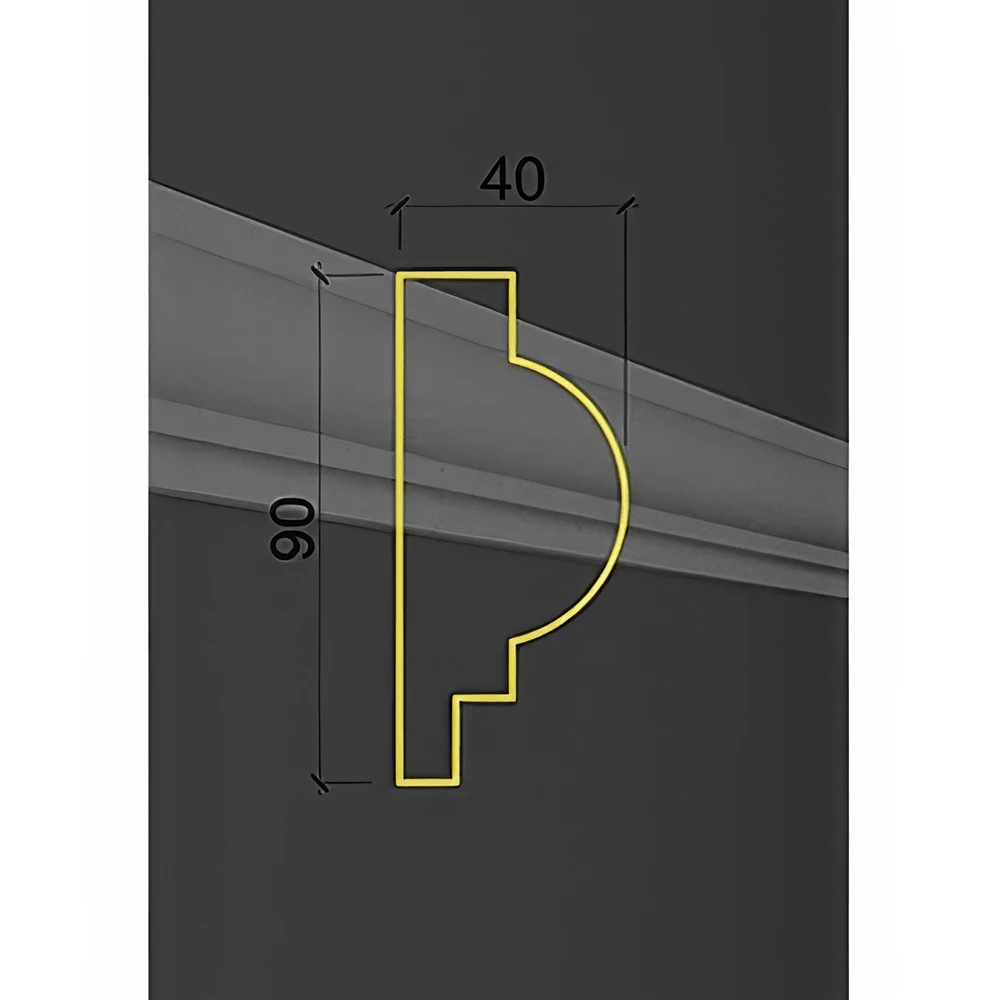 Decorative Plaster Deco Line MQ-09