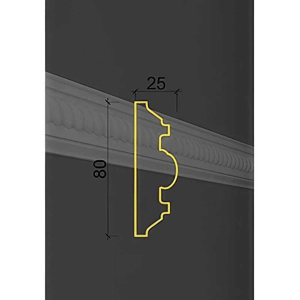 Plaster Molding Deco Line MK-19