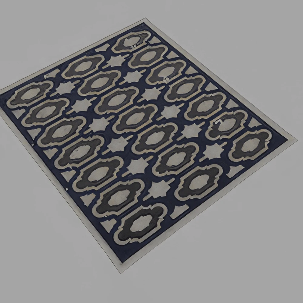Tapis à Motif Géométrique