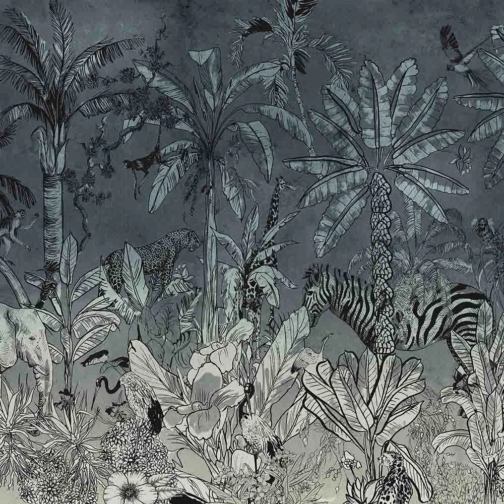 Wallpaper JUNGLE REVERIE MAGIA DEL CREPUSCOLO