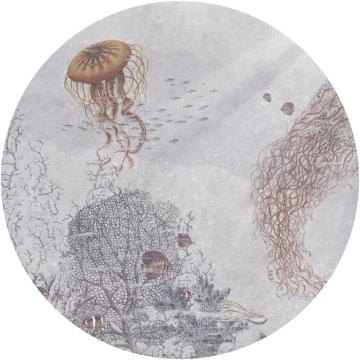 Carta da parati Wall Art Vita Acquatica I cerchio