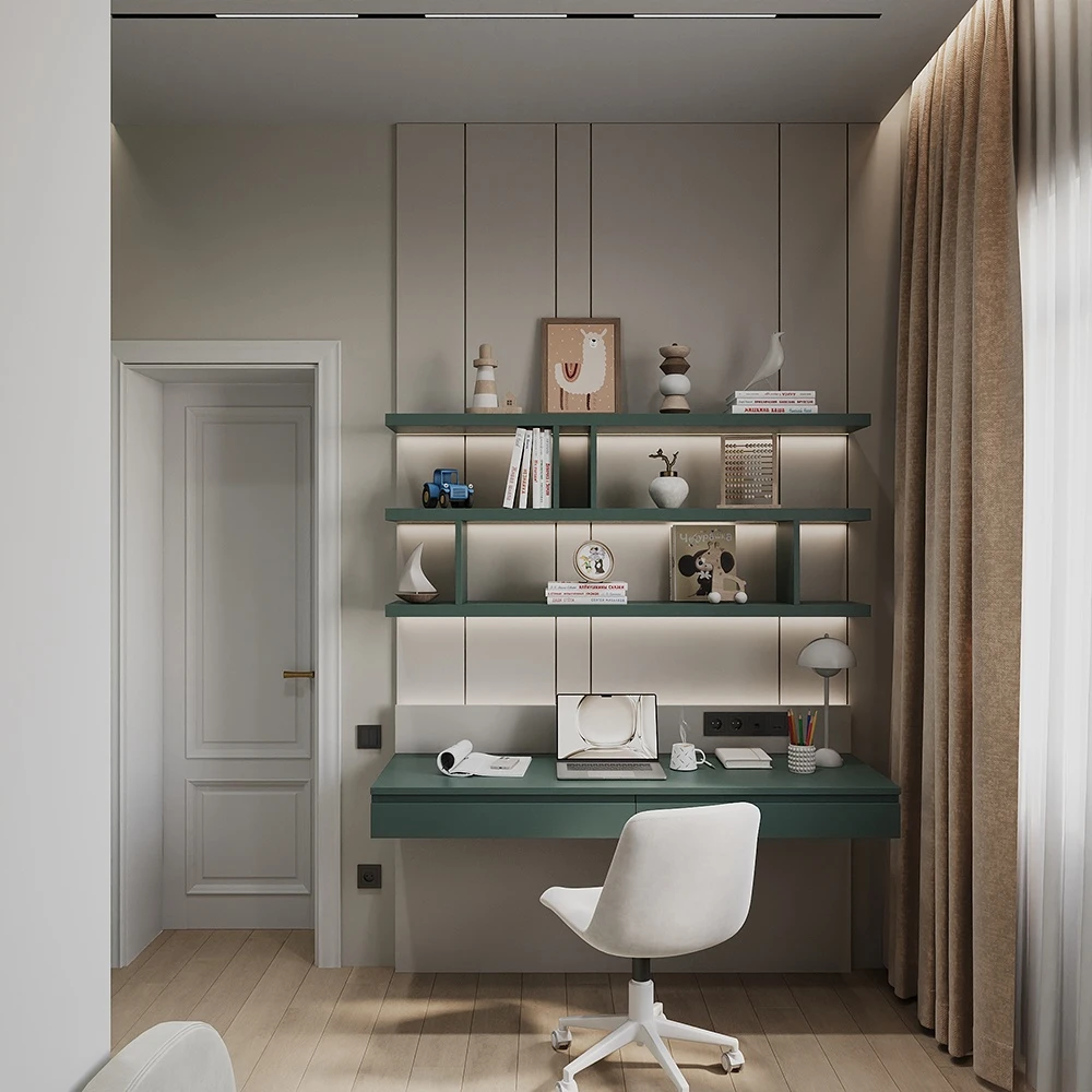 Modern Child's Room Interior 3D Scene (5)