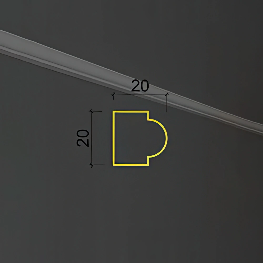 Decorative Plaster Profile Deco Line MQ-03