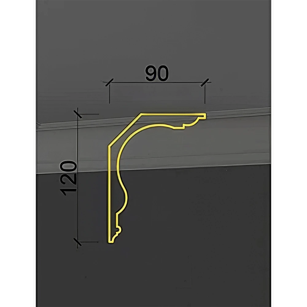 Decorative Plaster Cornice Deco Line Q-36