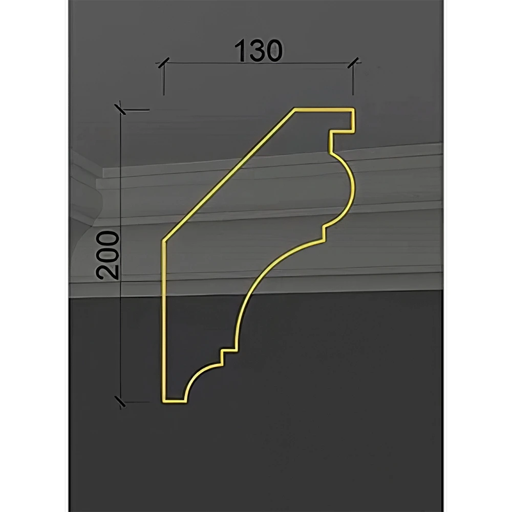 Decorative Plaster Cornice Deco Line Q-16