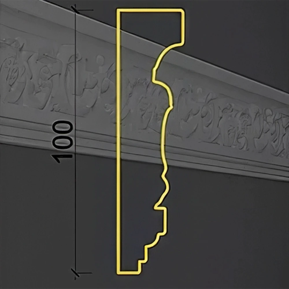 Decorative Plaster Deco Line MK-03