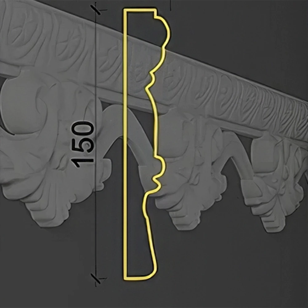 Decorative Plaster Molding Deco Line MK-28