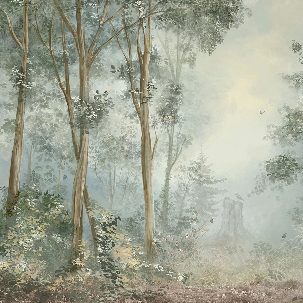 Обои BOHEMIAN FOREST GREEN