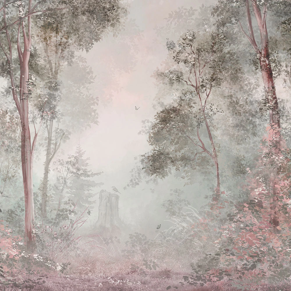 Обои BOHEMIAN FOREST PINK