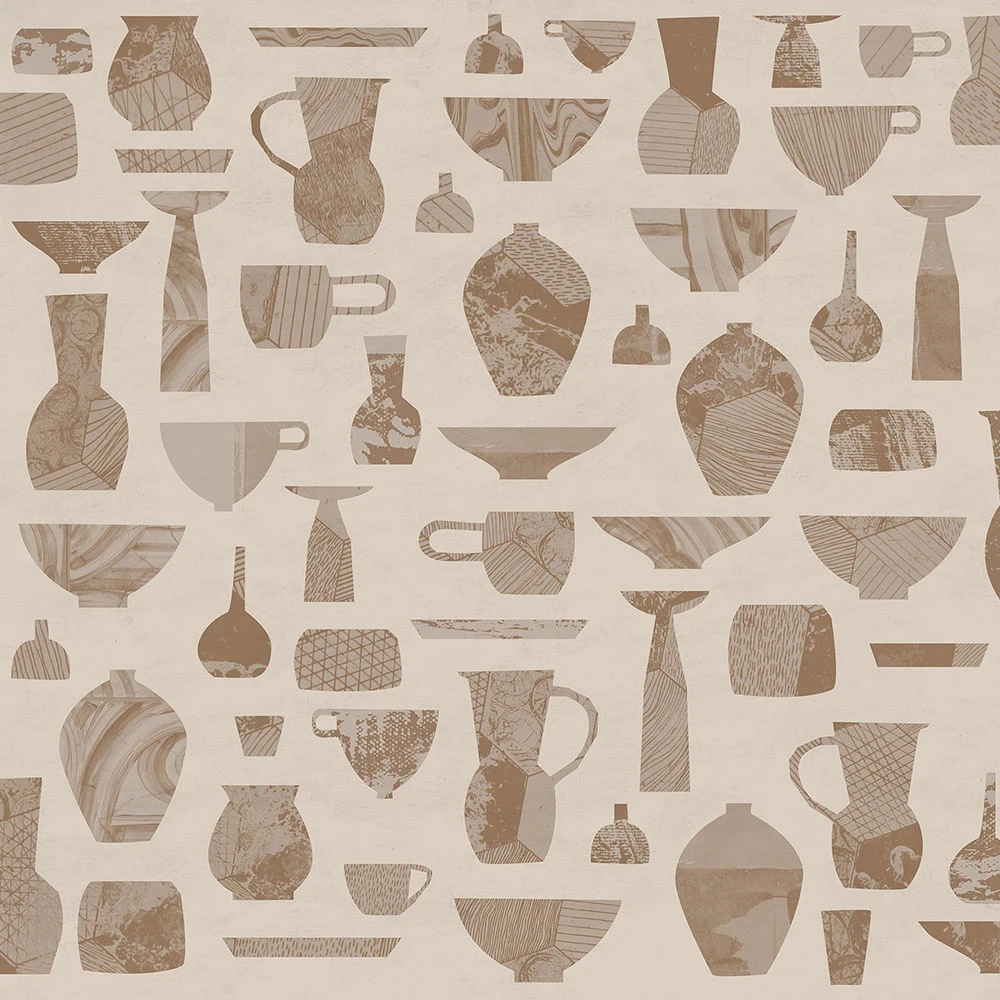 Wallpaper COLLAGE ARGILE