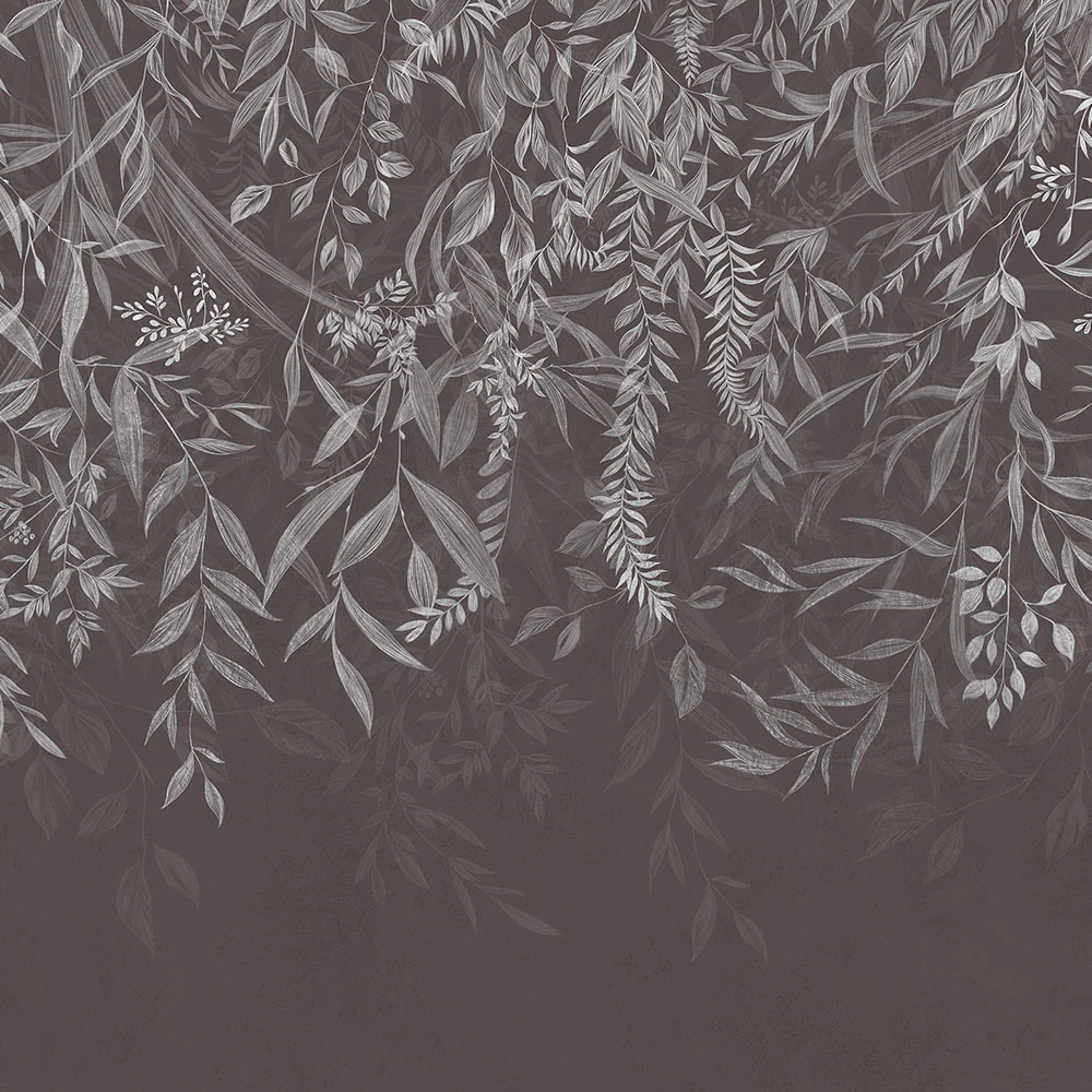 Wallpaper BOTANICAL VEIL dark
