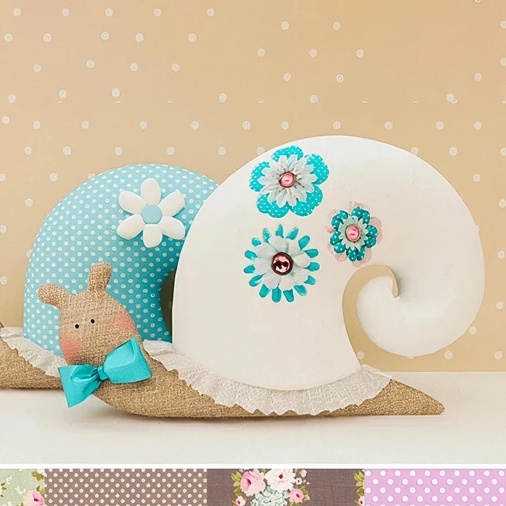 Peluche Escargot Tilda