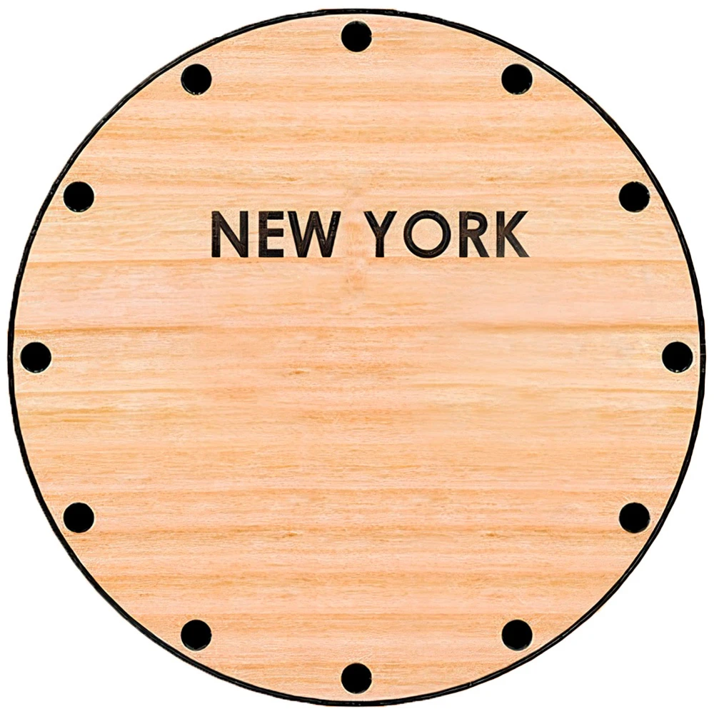 Minimalist Wooden Wall Clock