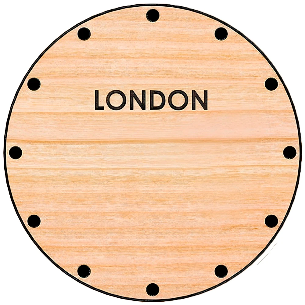Minimalist Wooden Wall Clock (2)