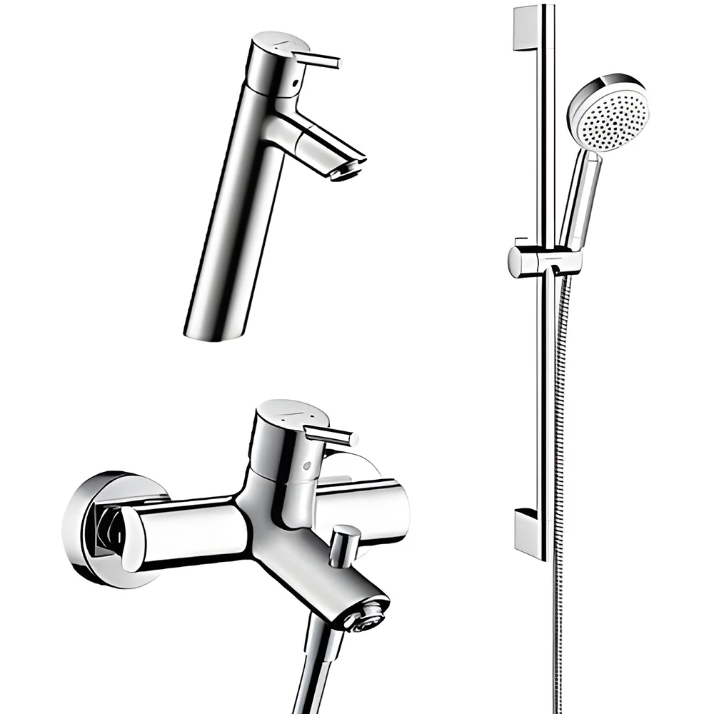 Badezimmerarmaturen-Set Talis S2 von Hansgrohe