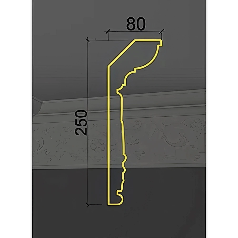 Decorative Plaster Cornice Deco Line K-04