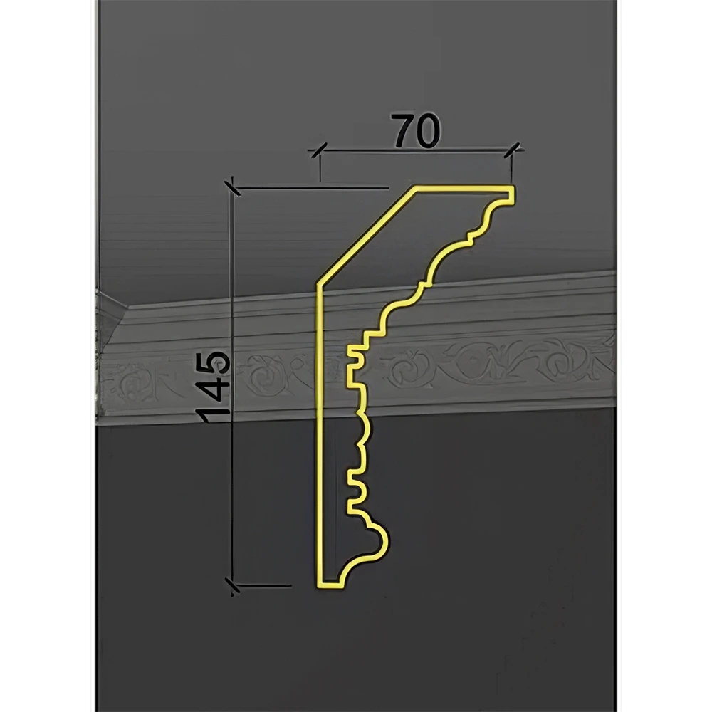 Decorative Cornice Deco Line K-06