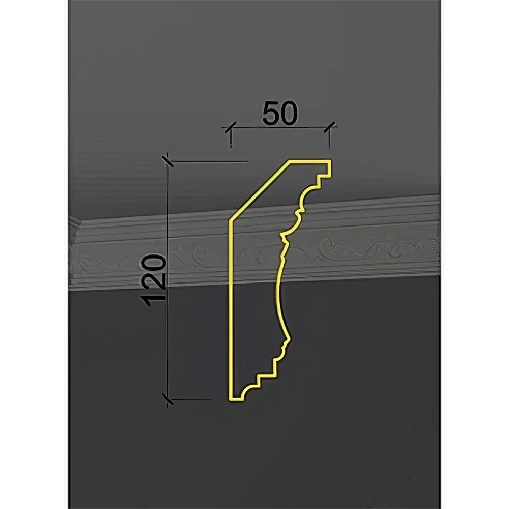 Decorative Plaster Cornice Deco Line K-05