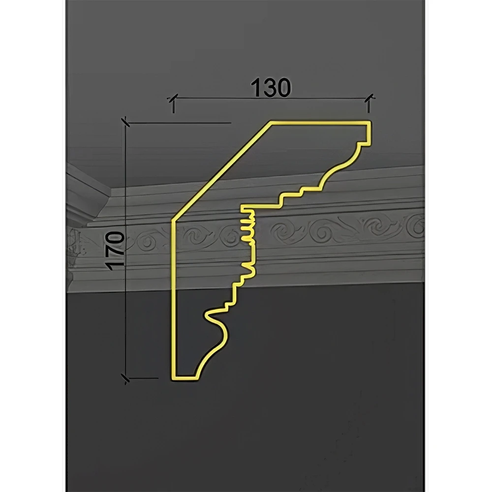 Decorative Plaster Cornice Deco Line K-10