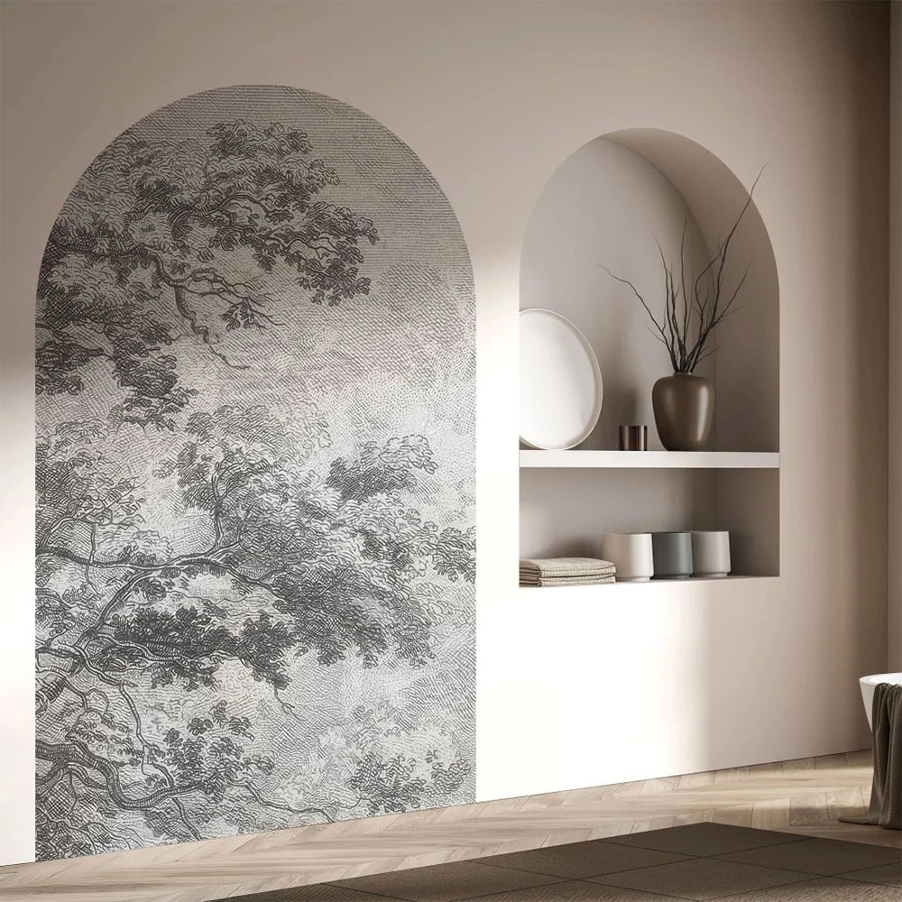 Wallpaper Sanctuary Grey arc (2)