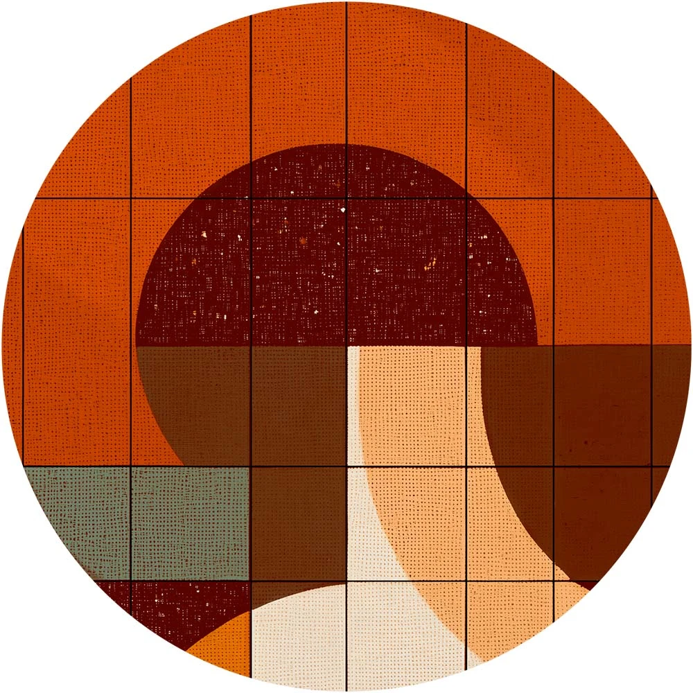 Wallpaper Retro circle