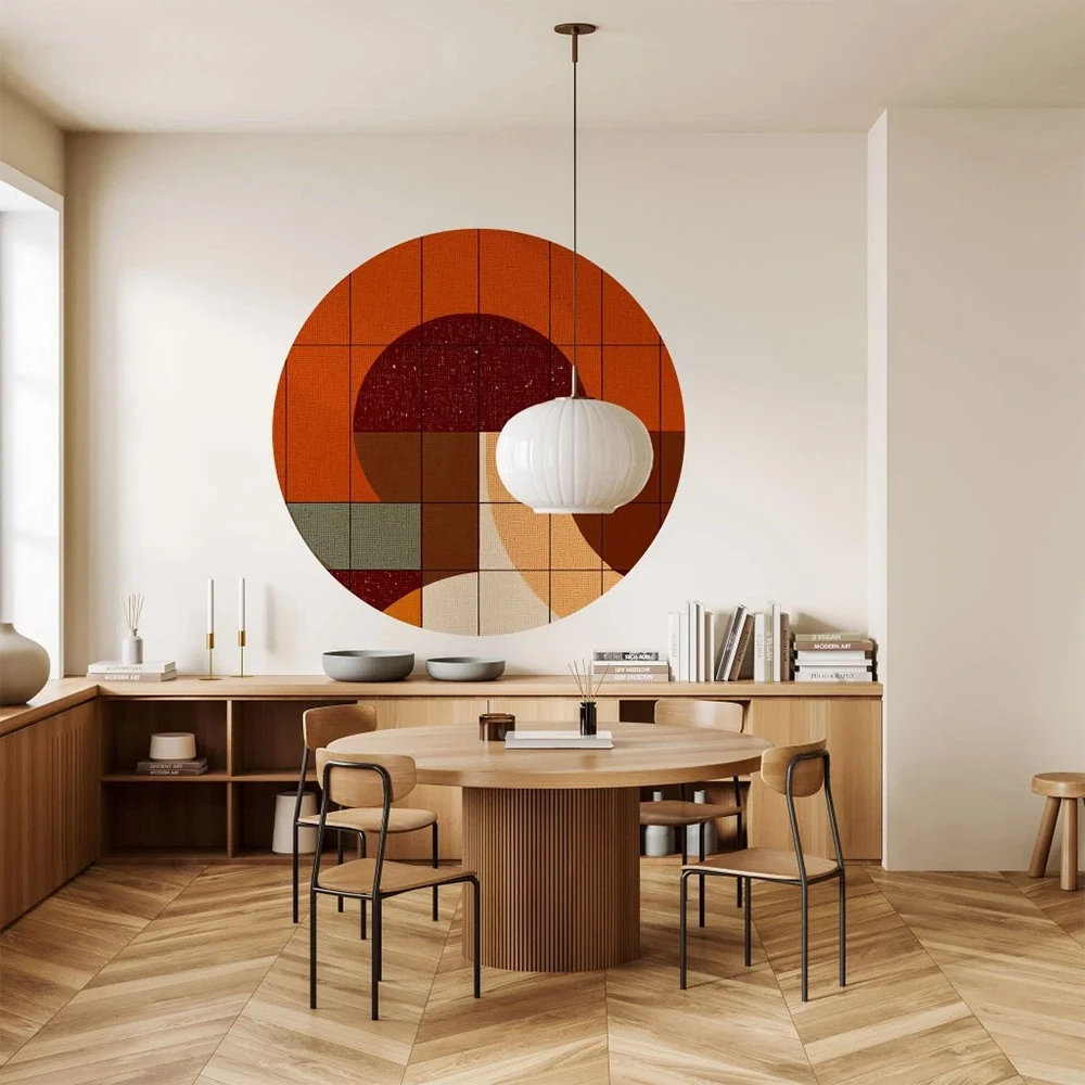 Wallpaper Retro circle (2)