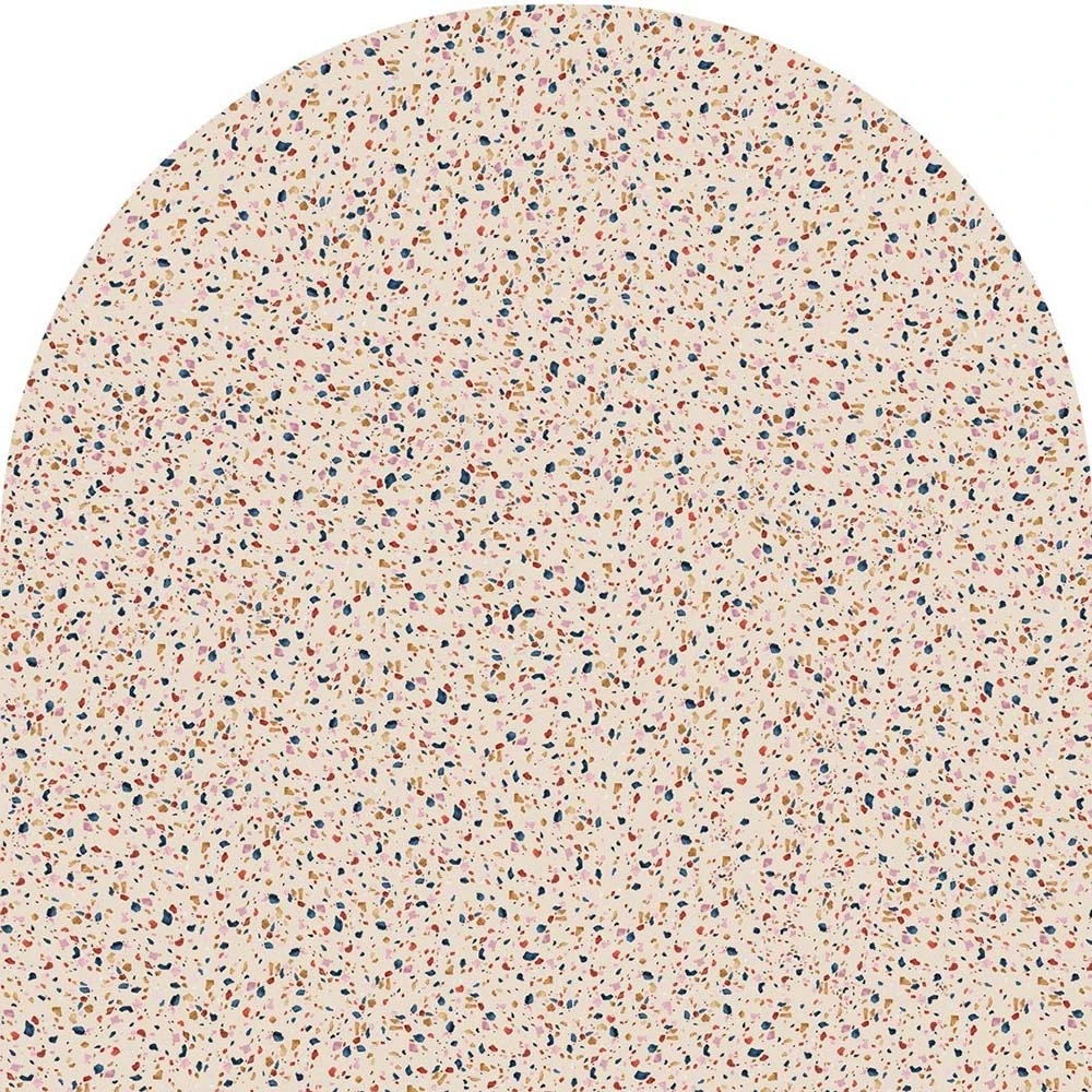Обои Terrazzo Pink arc