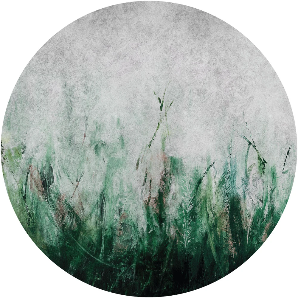 Wallpaper Wall Art Tosca Green circle