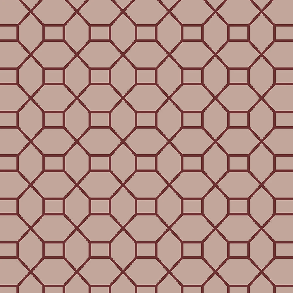 Tapete Murals HONEYCOMB CRIMSON MESH