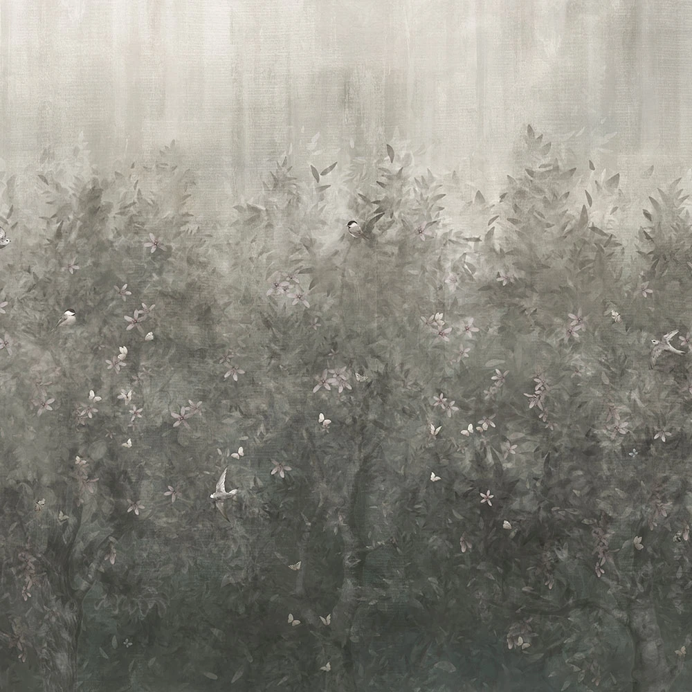 Wallpaper GARDEN OF PARADISE GREY