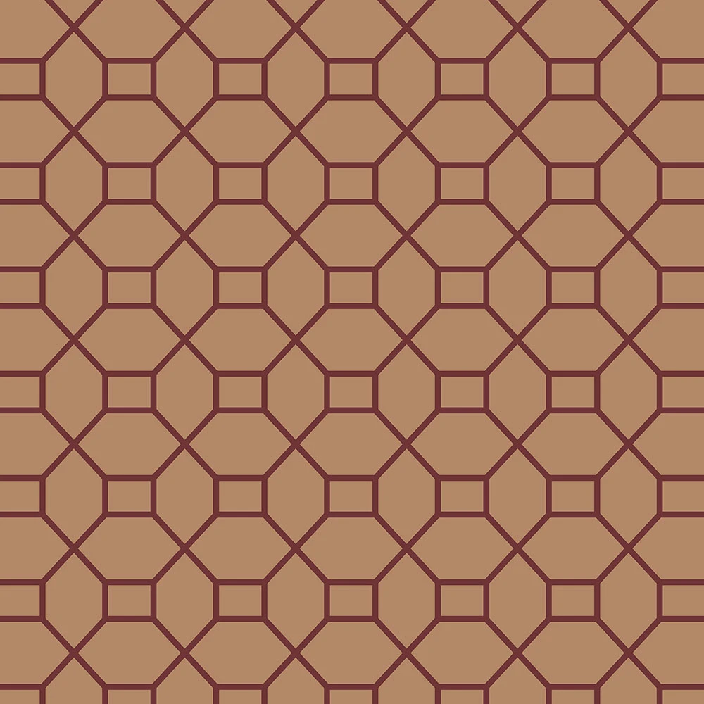 Wallpaper HONEYCOMB AMBER STRUCTURE