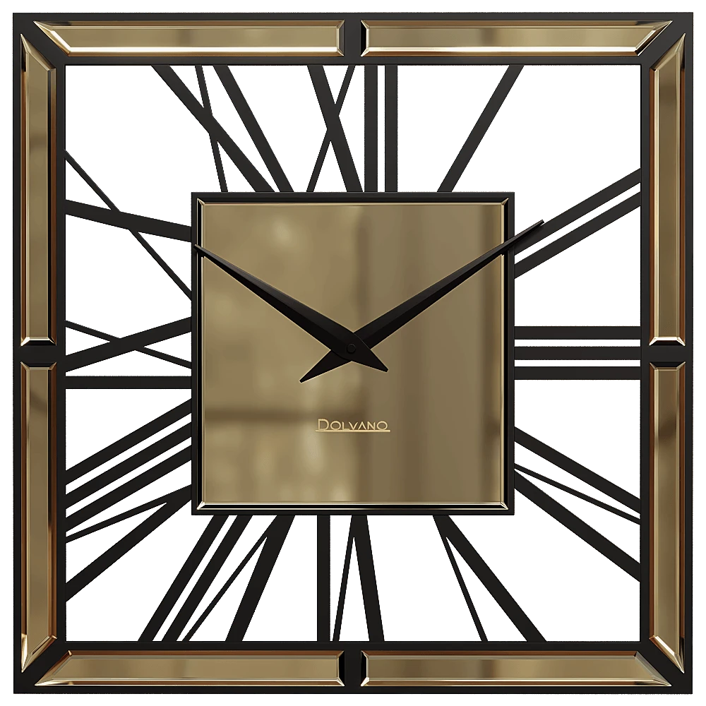 Wall Clock Dolvano Square Roma