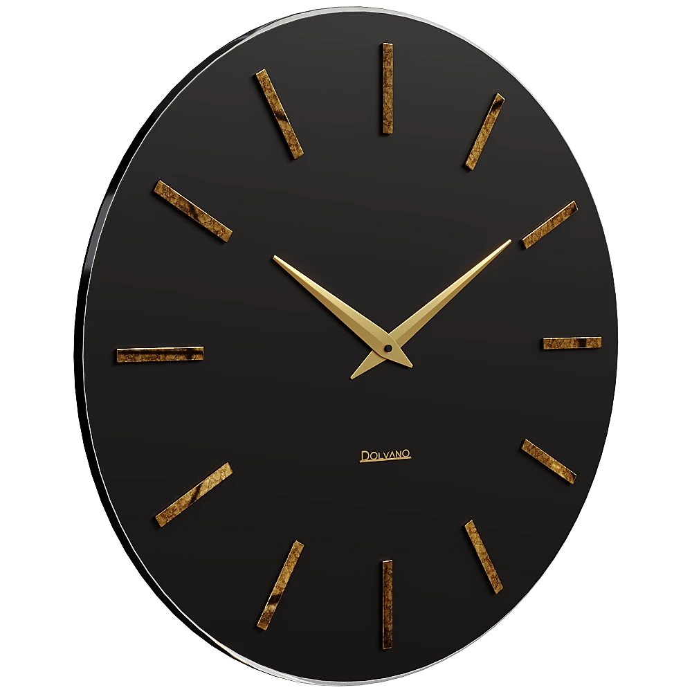 Wall clock Dolvano Classic Retro Gold (2)