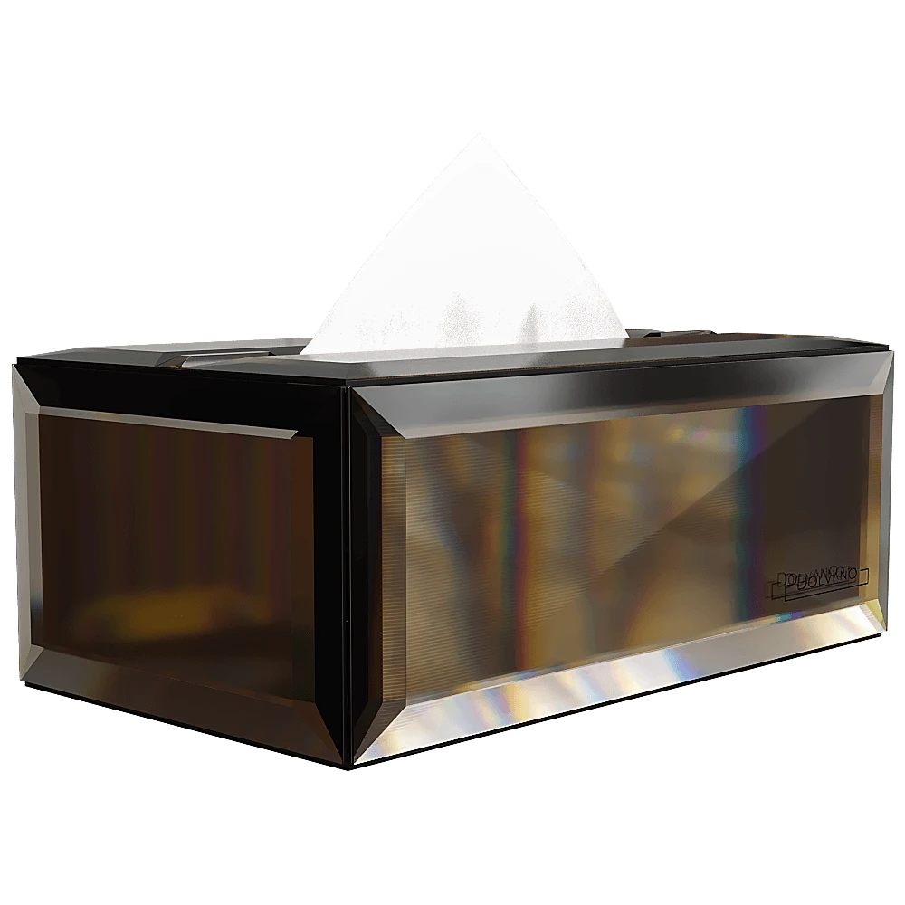 Napkin Box Dolvano Brown