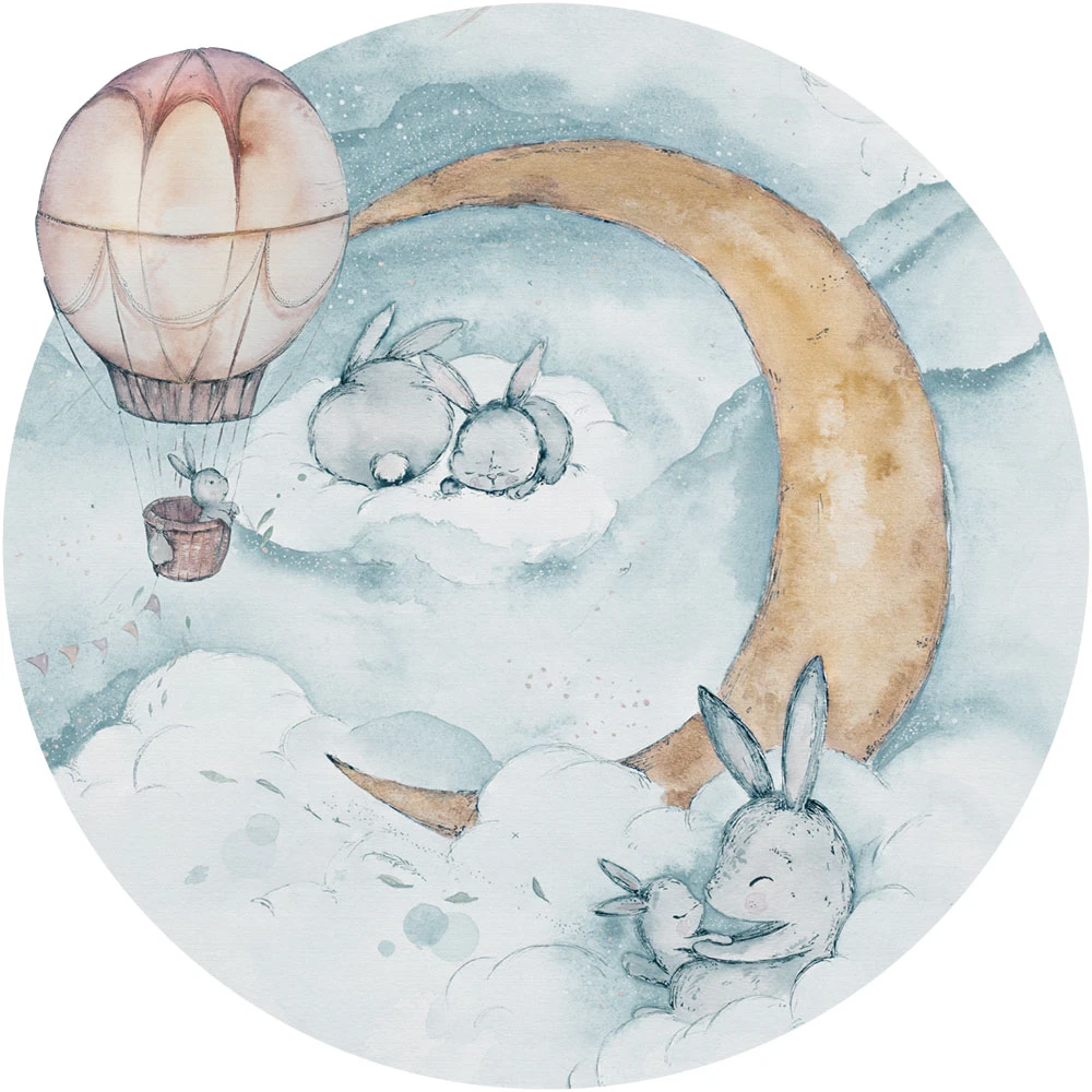 Wallpaper Wall Art Moonie Vivid circle