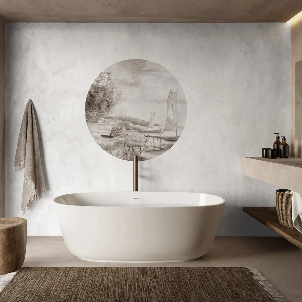 Carta da parati Wall Art Regatta circle (2)