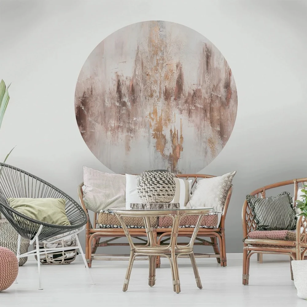 Wallpaper Wall Art Seal Sand circle (2)