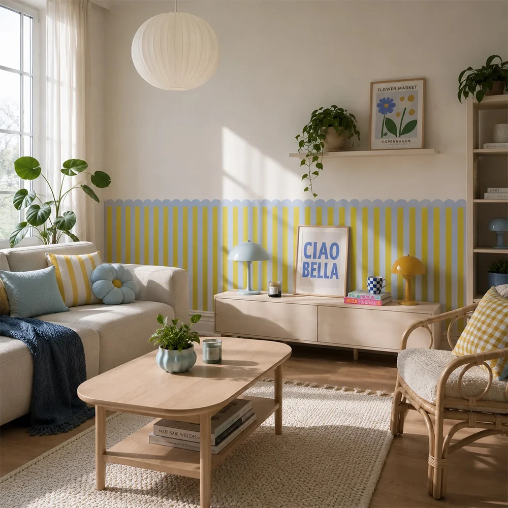 Tapete Wall Art Stripe Sugar (2)