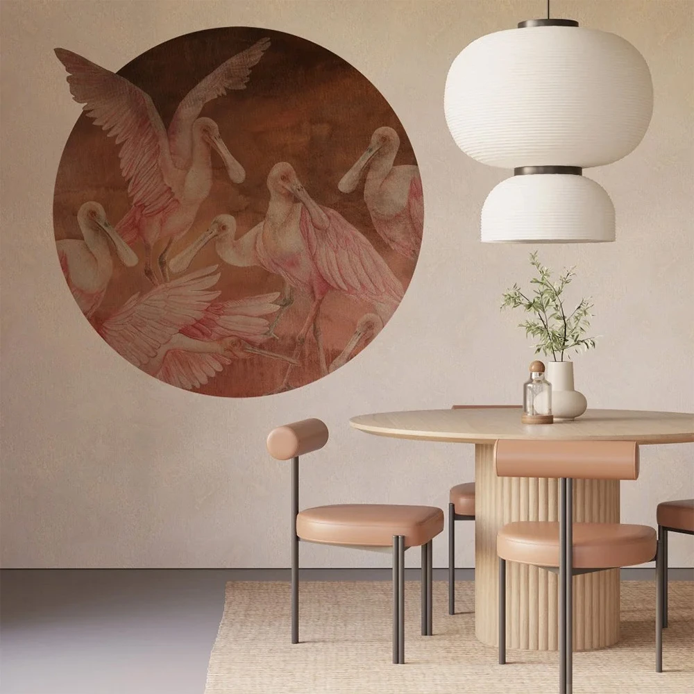Circular Wallpaper Wall Art Tempesta Ajaja circle (2)