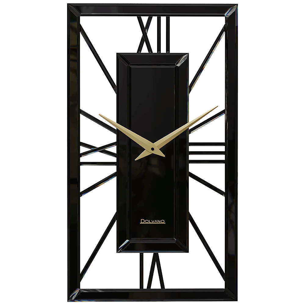 Wall Clock Montana Black