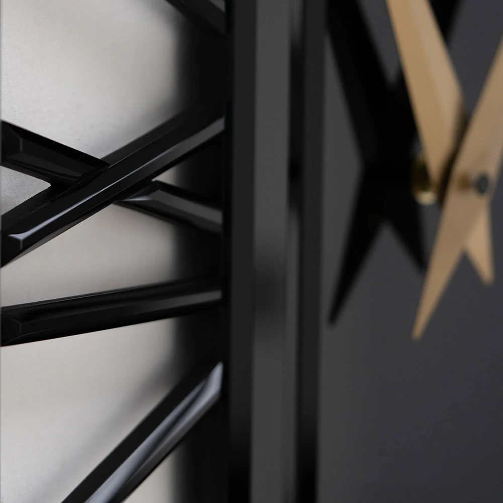 Wall Clock Montana Black (4)