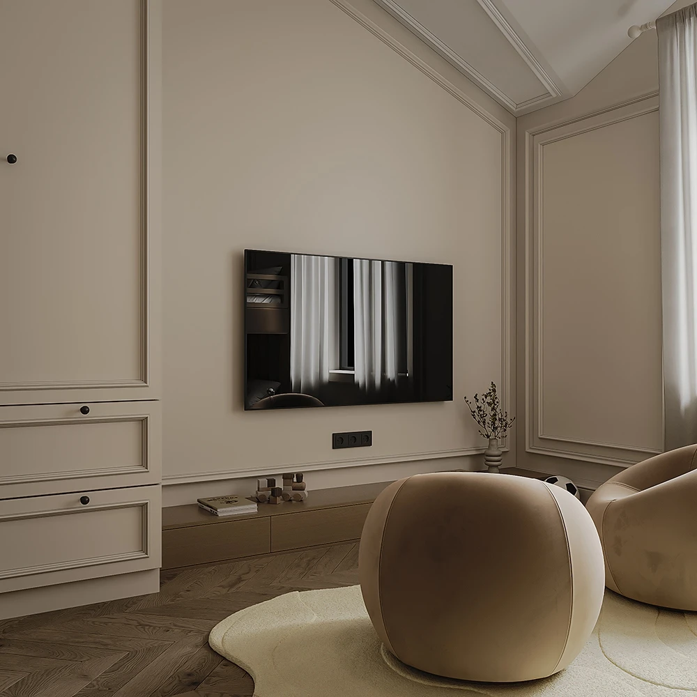 Modern Functional Kids Bedroom 3D Scene (8)