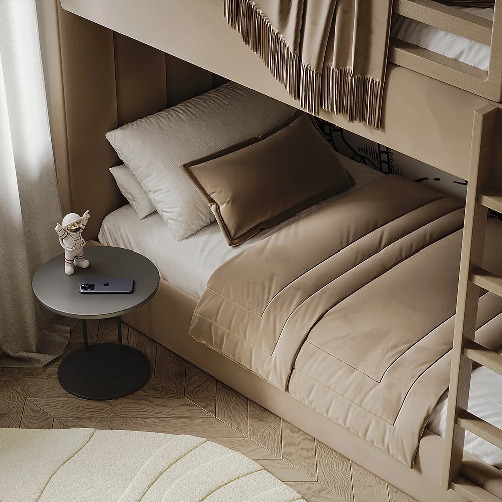 Modern Functional Kids Bedroom 3D Scene (9)