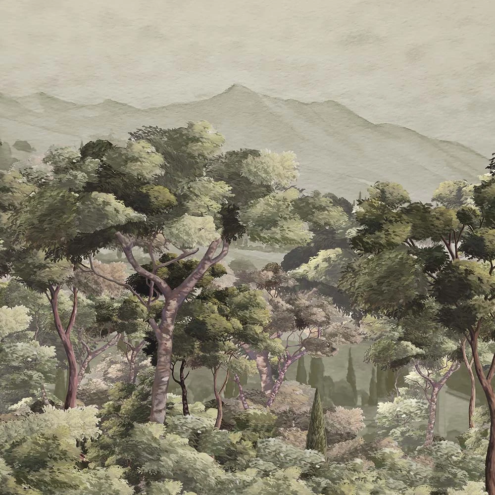 Wallcovering Misted Forest-LTD03000