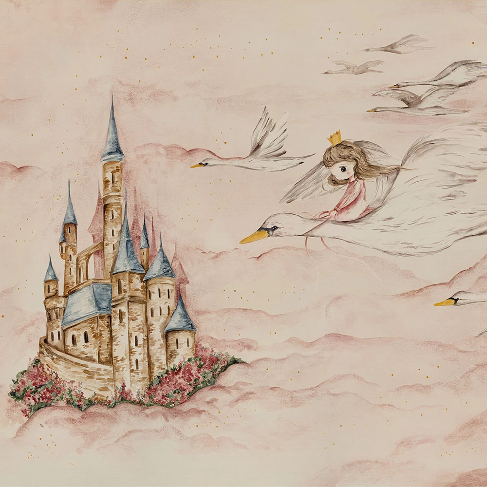 Papel Pintado Wall Art Princesa Cisne