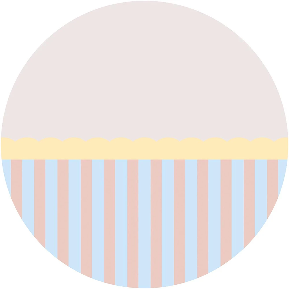 Tapete Wall Art Stripe Powder circle